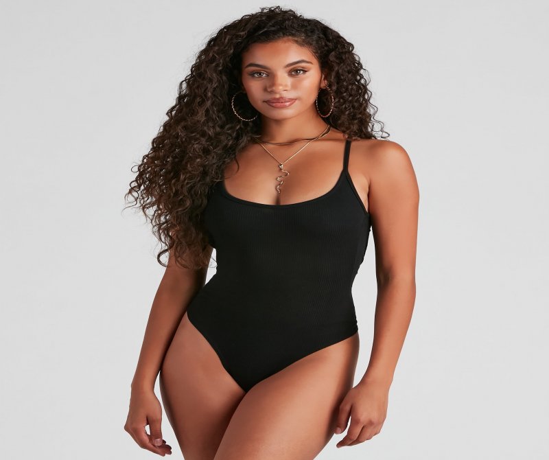 TableClothsUs All About The Basics Knit Bodysuit